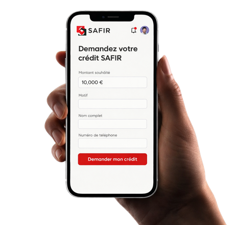 Demande de crédit SAFIR